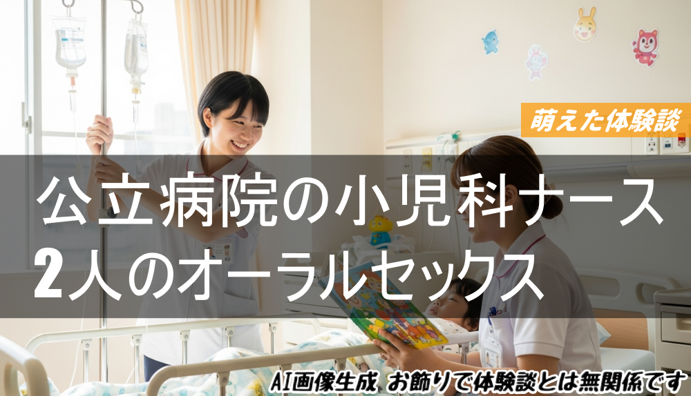 公立病院の小児科ナース2人のオーラルセックス